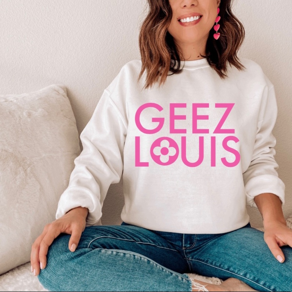 Geez Louis crew neck sweater